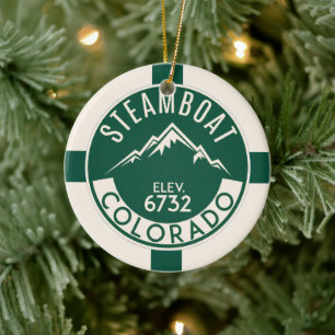 Skibehang Steamboat Ornament