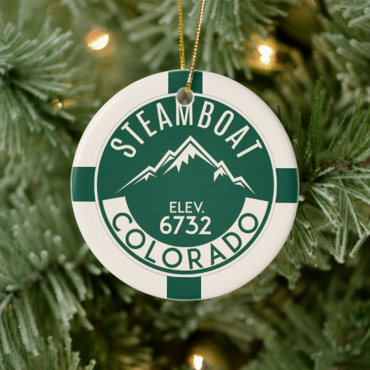 Skibehang Steamboat Ornament (Boom)