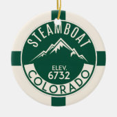 Skibehang Steamboat Ornament (Voorkant)