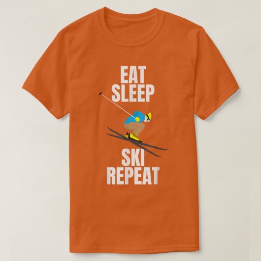 Skibergen Sneeuwkeuken Gift T-shirt (Design voorkant)