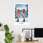 Skibestemming Kunst 1 Poster (Thuiskantoor)