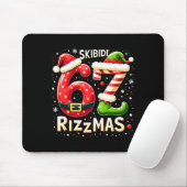 Skibidi 67 Rizzmas Christmas Meme Funny Elf Santa  Muismat (Met muis)