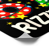 Skibidi 67 Rizzmas Funny Six Seven Meme Christmas  Poster (Hoek)