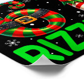 Skibidi 67 Rizzmas Funny Six Seven Meme Christmas  Poster (Hoek)