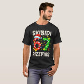 Skibidi 67 Rizzmas Funny Six Seven Meme Christmas  T-shirt (Voorkant volledig)