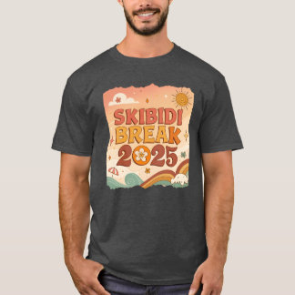 Skibidi Break 25 Skibidioilet Voorjaarsvakantie 20 T-shirt
