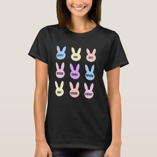 Skibidi Easter Egg Hunt Day Funny Goblin Energy Me T-shirt (Voorkant)