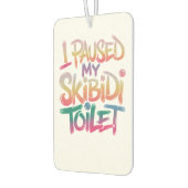 Skibidi-onderbrekingsmoment Luchtverfrisser (Links)