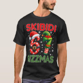 Skibidi Rizzmas 67 Christmas Six Seven Xmas Funny  T-shirt (Voorkant)