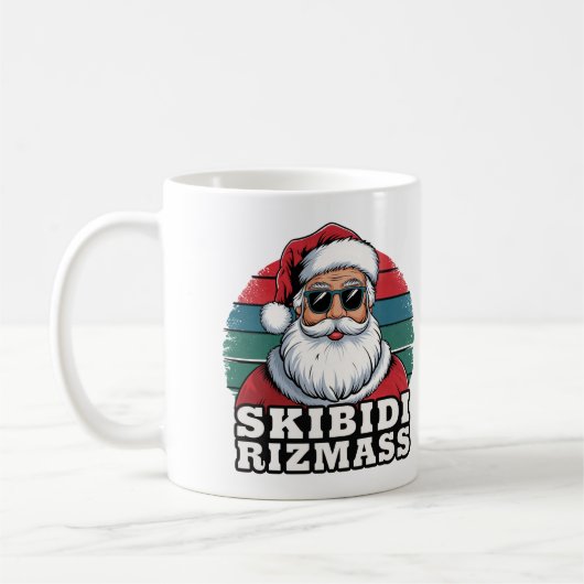 Skibidi Rizzmas Christmas-Mok Koffiemok (Links)