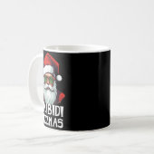 Skibidi Rizzmas Christmas Rizz Santa Claus Charism Koffiemok (Voorkant links)