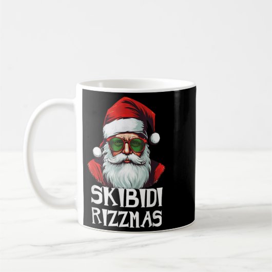 Skibidi Rizzmas Christmas Rizz Santa Claus Charism Koffiemok (Links)
