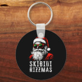 Skibidi Rizzmas Christmas Rizz Santa Claus Charism Sleutelhanger (Voorkant)