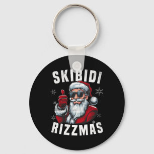 Skibidi Rizzmas Christmas Rizz Santa Claus Charism Sleutelhanger