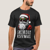 Skibidi Rizzmas Christmas Rizz Santa Claus Charism T-shirt (Voorkant)