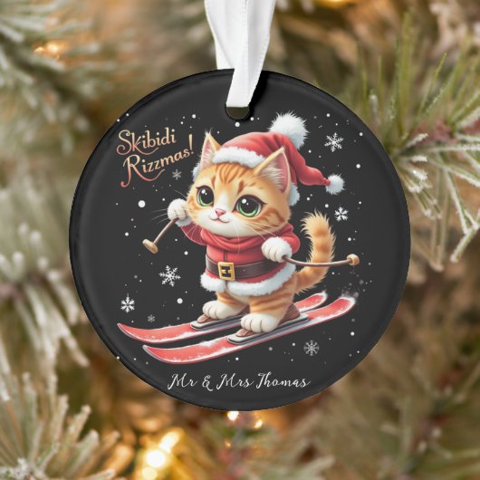 Skibidi Rizzmas De ultieme grappige kerstmeme Ornament (Boom)