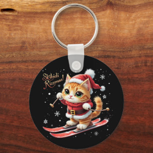 Skibidi Rizzmas De ultieme grappige kerstmeme Sleutelhanger