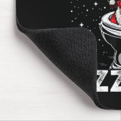 Skibidi Rizzmas Funny Toilet Santa White Elephant  Muismat (Hoek)