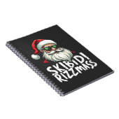 Skibidi Rizzmas Grappige Gen Alpha Slaag Kerstmis  Notitieboek (Rechterzijde)