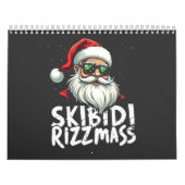 Skibidi Rizzmas Grappige Gen Alpha Slang Kerstmis Kalender (Hoes)