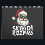 Skibidi Rizzmas Grappige Gen Alpha Slang Kerstmis Kalender<br><div class="desc">Skibidi Rizzmas,  Grappige Gen Alpha,  Slang Kerstmis,  Kerstmis,  Kerstman clausule,  gift verjaardag,  gen z, </div>