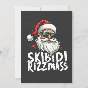 Skibidi Rizzmas Grappige Gen Alpha Slang Kerstmis Save The Date