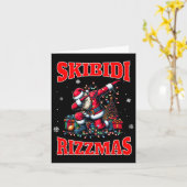 Skibidi Rizzmas Grappige Middelbare School Gen Alp Kaart (Gele Bloem)