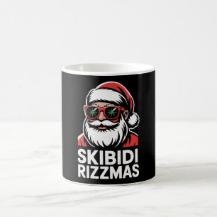 Skibidi Rizzmas Kerstman Kerstmis Rizz Kerst Feest Koffiemok