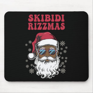 Skibidi Rizzmas Santa Claus Christmas Merry Rizz M Muismat