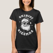 Skibidi Rizzmas Santa Funny Christmas Gen Alpha Sl T-shirt (Voorkant)