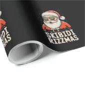 Skibidi Rizzmas Santa Rizz Kerstvakantie Cadeaupapier (Rol Hoek)
