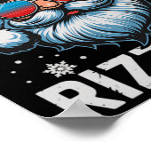 Skibidi Rizzmas Shirt Kinder Mannen Vrouwen Kerst  Poster (Hoek)