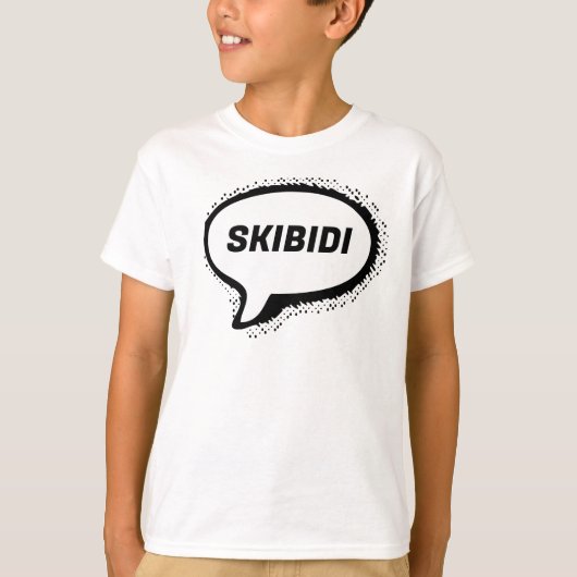 SKIBIDI T-SHIRT (Voorkant)