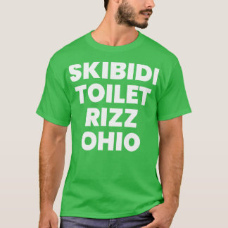 Skibidi Toilet Rizz Ohio T-shirt
