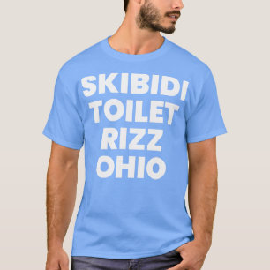 Skibidi Toilet Rizz Ohio T-shirt