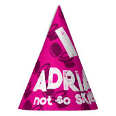 Skibidi Toilet Roze Verjaardag Feesthoedjes (Links)