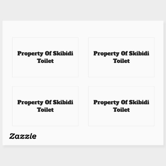 Skibidi Toilet Stickers (Vel)