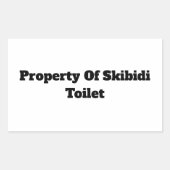 Skibidi Toilet Stickers (Voorkant)