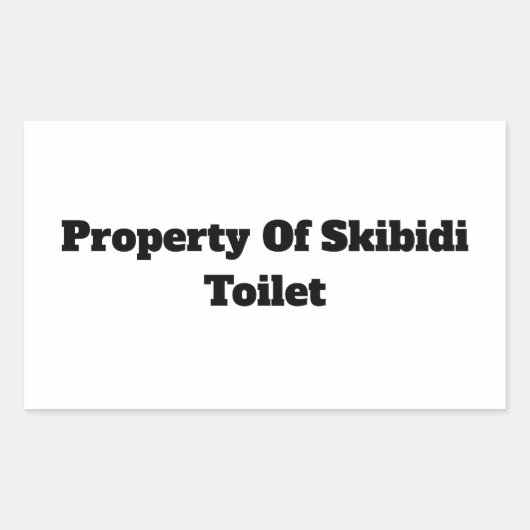 Skibidi Toilet Stickers (Voorkant)