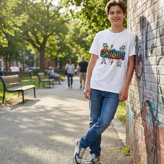 Skibidi Toilet Yes Yes Crew T-shirt