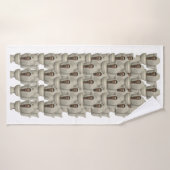 Skibidi toilethanddoek badhanddoek (Badhanddoek)