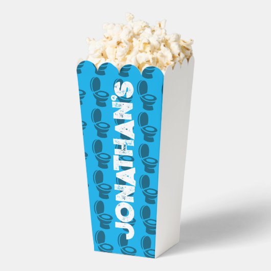 Skibidi Verjaardagsfeestje Bedankdoosjes (Popped)