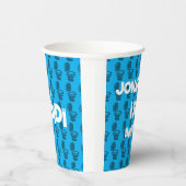 Skibidi Verjaardagsfeestje Papieren Bekers (Rechts)