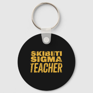 Skibiti Sigma Lerarendag Grappige Memes Int Sleutelhanger