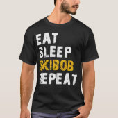 Skibob eten t-shirt (Voorkant)