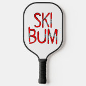 Skibumski's Pickleball Paddle (Achterkant)