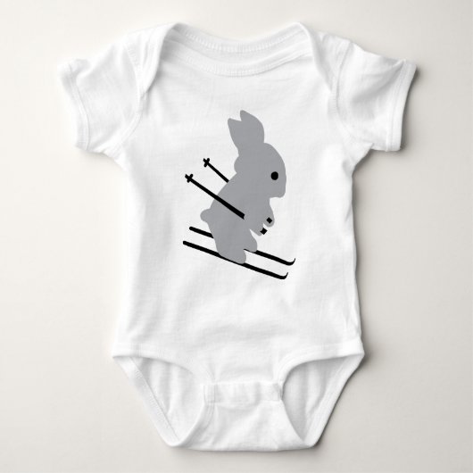 skibunny-pictogram romper (Voorkant)