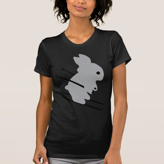 skibunny-pictogram t-shirt (Voorkant)