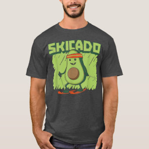 Skicado Winter Snow Sports Skier Ski Mountains Sk T-shirt