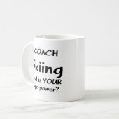 skicoach koffiemok (Voorkant links)